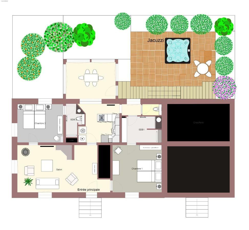 Maison Des Ecluses Strasbourg F3 90M2 Jacuzzi Climatisation Dış mekan fotoğraf